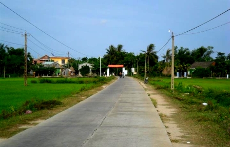 Cambio de fisonomía en Quang Nam gracias al Programa de nuevo campo
